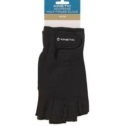 Kinetic Bonnets, Tours De Cou & Gants * itaines Haf Finger Gove Néoprène - Noir