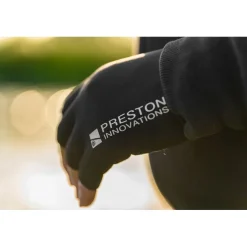 Preston Innovations Bonnets, Tours De Cou & Gants * Mitaines Lightweight Gloves - Noir