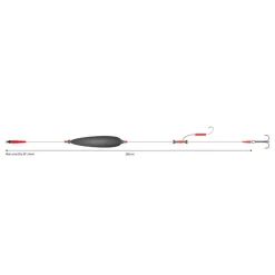 Mikado Montage Silure * Montage Mono Catfish Set Iii Big Bait Ready Rig
