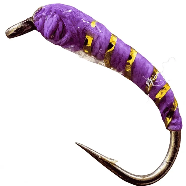 Vesuna Spécial Corégone * Mouche Chiro - Violet Tinsel Or