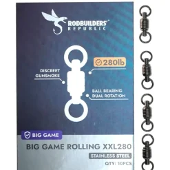 Rodbuilders Republic Montage Ligne^Émérillon Big Game Rolling