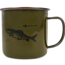 Korum Bivouac^Mug Classic Enamel Mug Barbel