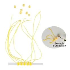 Sensas Fils - Tresses Coup & Anglaise^Noeud D'arret Sur Tube
