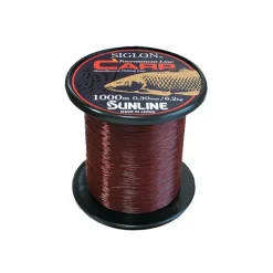 Sunline Fils - Tresses Carpe^Nylon Siglon Carp Marron - 1000M