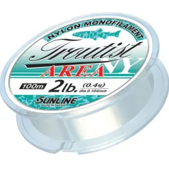 Sunline Fils Truite^Nylon Troutist Area - 100M