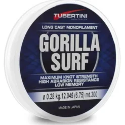 Tubertini Tresses - Fils - Bdl Mer^Nylon Gorilla Surf - 200M