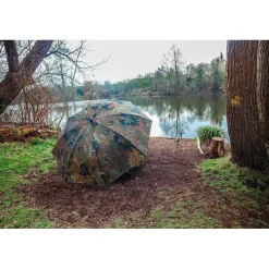 Zebco Parapluies * Parapluie Flecktarn Brolly - Camo