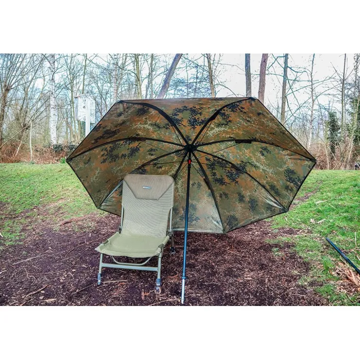 Zebco Parapluies * Parapluie Flecktarn Brolly - Camo