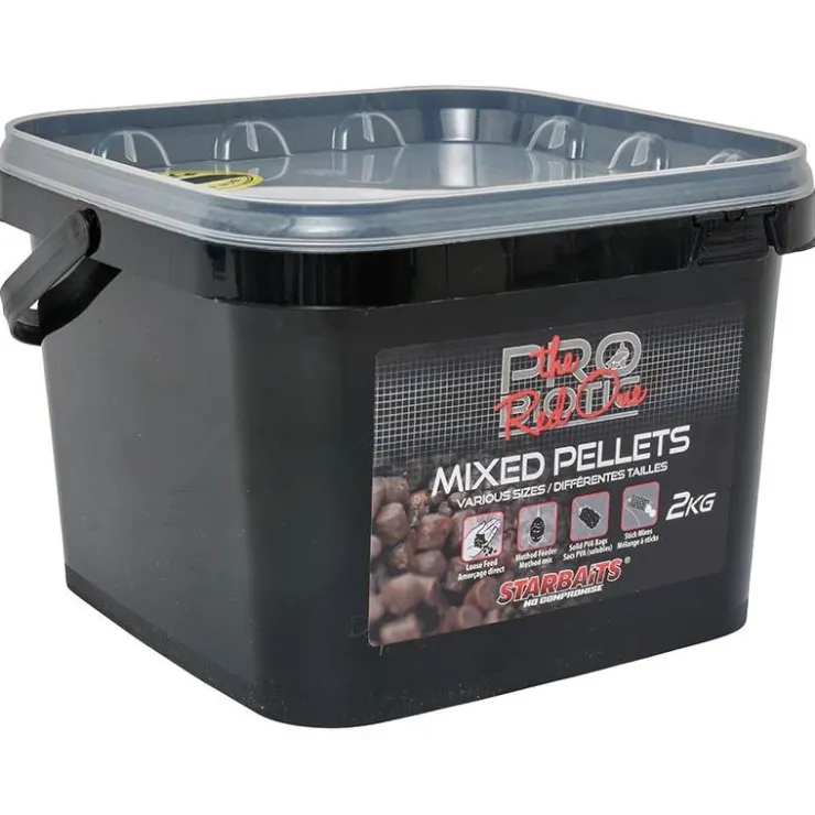 Starbaits Appâts Carpe * Pellet Probiotic Red Pellets Mixed