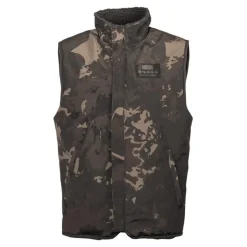 Nash Sweats & Polaires * Polaire Sans Manche Homme Zero Tolerance Sherpa Fleece Reversible Body Warmer - Camo