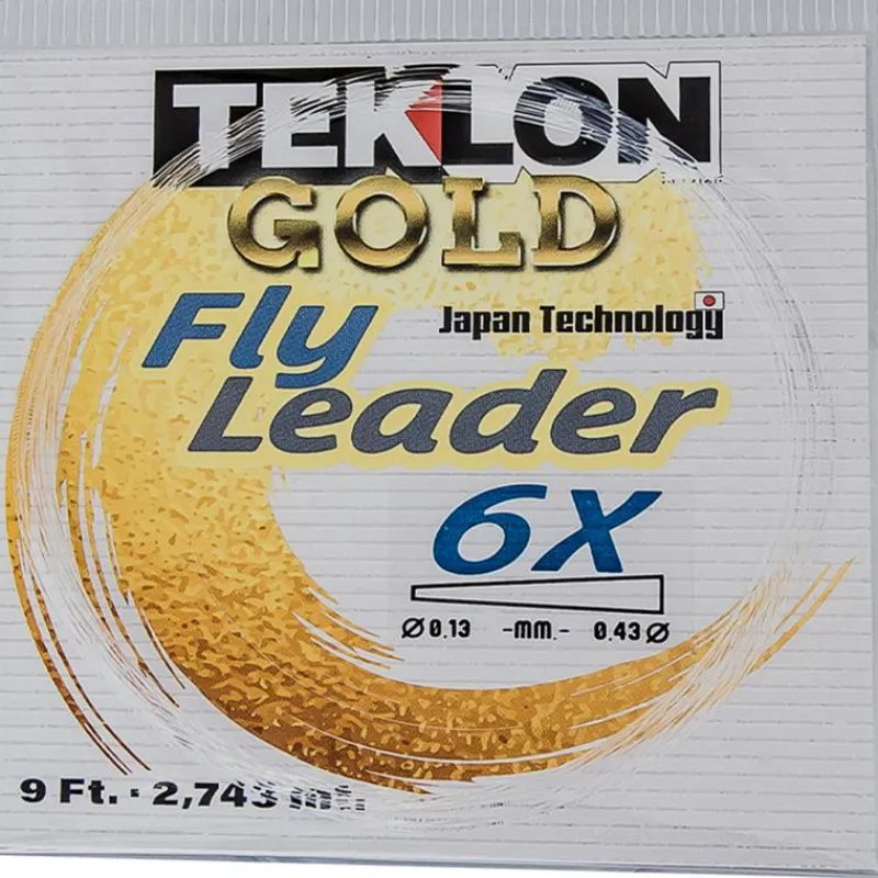 Teklon Bas De Ligne Mouche^Queue De Rat Gold Fly Line