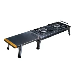 Ridge Monkey Bivouac^Réchaud Grilla Cookstation Double Hob