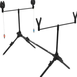 Mikado Rod Pods – Supports^Rod Pod Intro 2 Rod + Bait Indicator