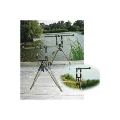 Technipêche Rod Pods – Supports * Rod Pod Pocket 2 Aluminium
