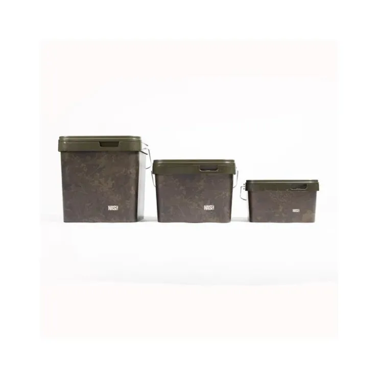 Nash Bagagerie Carpe * Seau Rectangular Bucket Camo