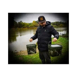 Pro Elite Baits Bagagerie Carpe * Seau Camouflaje Bucket