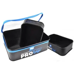 Garbolino Bagagerie Coup * Set Sac À Appâts Eva Pro Box Grounbait