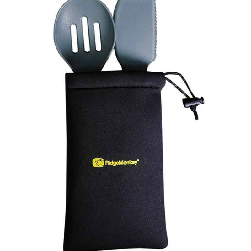Ridge Monkey Bivouac^Set Ustensile Q-Lock Utensil Set