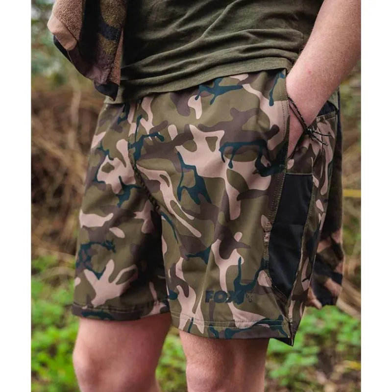 Fox Pantalons, Salopettes & Shorts^Short De Bain Homme Black / Camo Lw Swim Shorts - Camo