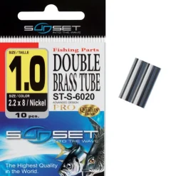 Sunset Montage Ligne * Sleeve Double Brass Tube St-S-6020 - Pack
