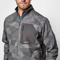 Orvis Vestes De Pêche * Softshell Homme Pro Lt Pullover - Camo