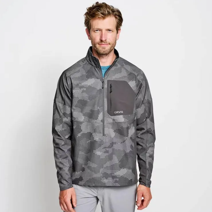 Orvis Vestes De Pêche * Softshell Homme Pro Lt Pullover - Camo