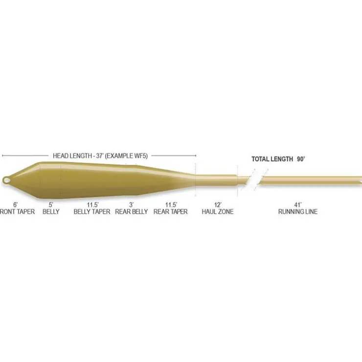 Airflo Soies Mouche - Backing * Soie Ridge 2.0 Power Taper