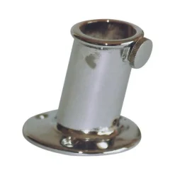 Plastimo Outils De Navigation * Support De Hampe Laiton Chrome A Visser