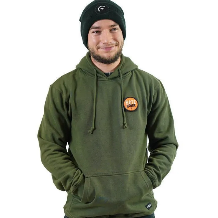 Sur vos traces Calendriers De L'Avent|Calendriers De L'Avent * Sweat À Capuche Pêche Personnalisable - Kaki