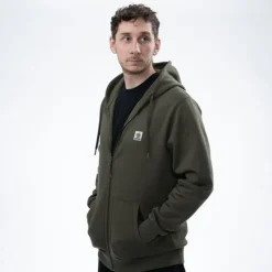 Nash Sweats & Polaires * Sweat Homme Make It Happen Badge Zipped - Vert