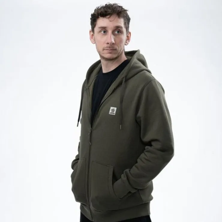 Nash Sweats & Polaires * Sweat Homme Make It Happen Badge Zipped - Vert
