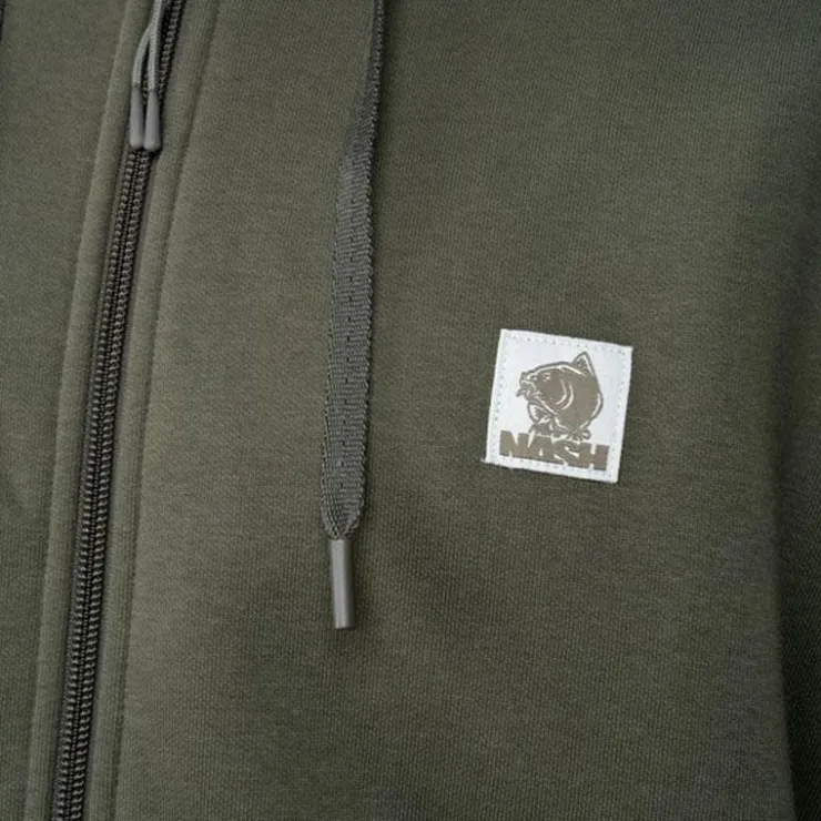 Nash Sweats & Polaires * Sweat Homme Make It Happen Badge Zipped - Vert