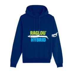 Ragot Sweats & Polaires^Sweat Homme Raglou Hybrid Hoodie - Bleu