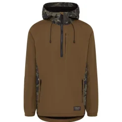 Trakker Sweats & Polaires * Sweat Homme Techpro Half-Zip Hoody - Kaki/Camou