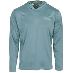 Vision Anti-Uv^Sweat Homme Bamboo Bug & Uv Hoodie - Blue