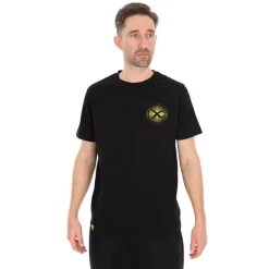 Fox Matrix T-Shirts, Polos & Chemises^Tee Shirt Manches Courtes Homme Large Fade T-Shirt Black/Lime - Noir
