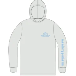 Sakura T-Shirts, Polos & Chemises * Tee Shirt Manches Longues Homme Uv Long Sleeves Hoodie - Gris