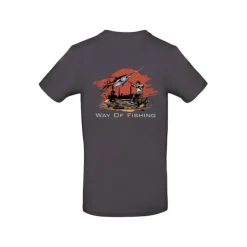 W.O.F. T-Shirts, Polos & Chemises * Tee Shirt Manches Longues Homme Manga - Anthracite