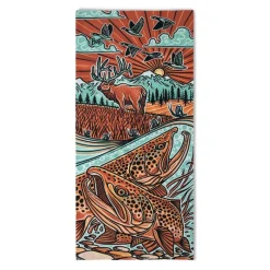 Buff Bonnets, Tours De Cou & Gants^Tour De Cou Casey Underwood Trout Scape