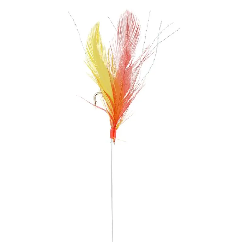 SRT Lignes Montées^Train De Plumes Plumes Rouges Et Jaunes