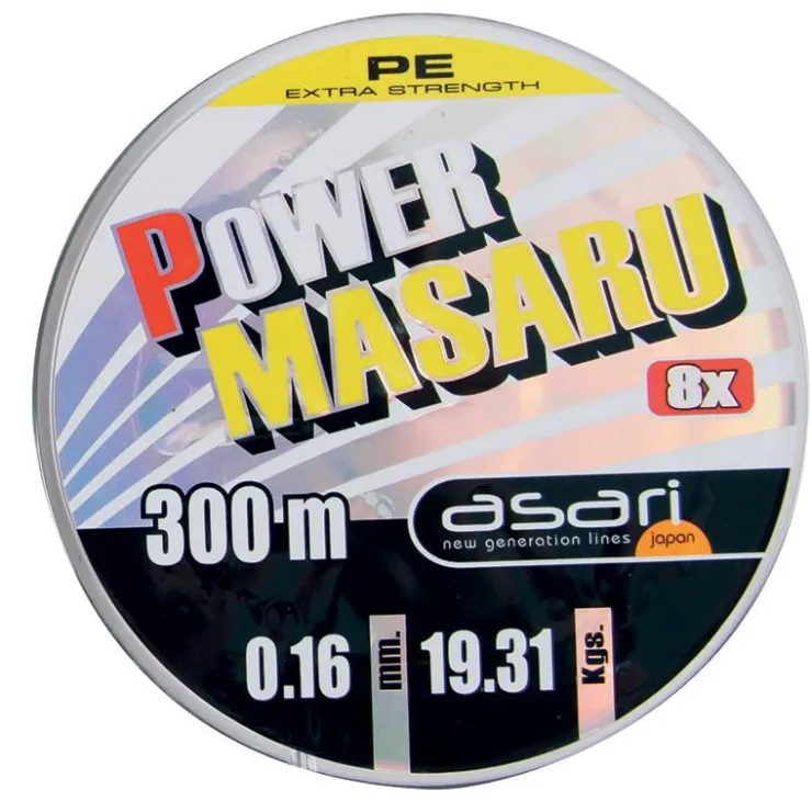 Asari Fils - Tresses Silure|Fils - Tresses Carpe * Tresse Power Masaru - 2000M