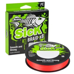 Berkley Fils - Tresses - Bdl Carnassier^Tresse Sick Braid Red - 300M