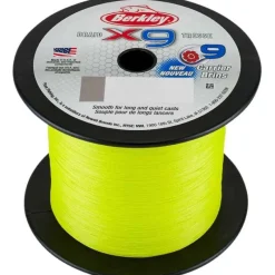 Berkley Fils - Tresses Silure|Fils - Tresses Carpe^Tresse X9 Braid Fluro Vert - 2000M