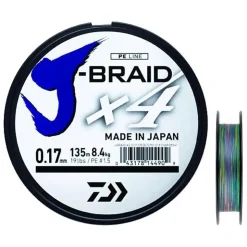 Daiwa Fils - Tresses Silure|Fils - Tresses - Bdl Carnassier * Tresse J Braid X4b Multicolore - 150M