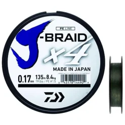 Daiwa Fils - Tresses Silure|Tresses - Fils - Bdl Mer * Tresse J Braid X4b Vert - 450M
