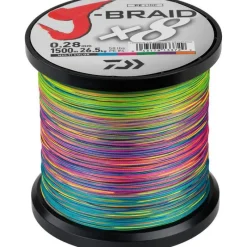 Daiwa Fils - Tresses - Bdl Carnassier|Tresses - Fils - Bdl Mer^Tresse J Braid X 8 Multicolore - 1500M