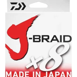 Daiwa Fils - Tresses Carpe|Fils - Tresses - Bdl Carnassier * Tresse J Braid X 8 Vert- 500M