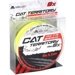 Mikado Fils - Tresses Silure^Tresse Cat Territory Octa Braid - Fluo - 150M
