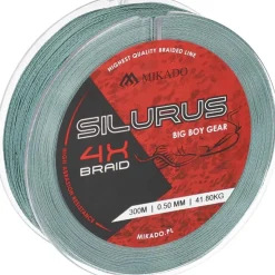 Mikado Fils - Tresses Silure * Tresse Silurus 4 X Braid - Green - 300M