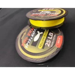 Pro Elite Baits Fils - Tresses Carpe^Tresse Pro Braid Spod & Marker Yellow Fluor - 300M